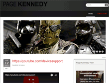 Tablet Screenshot of pagekennedy.com